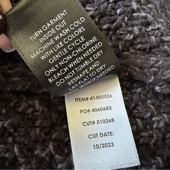 TORRID Skull Button Black Textured Knit Cardigan Sweater Jacket - Picture 11 of 16